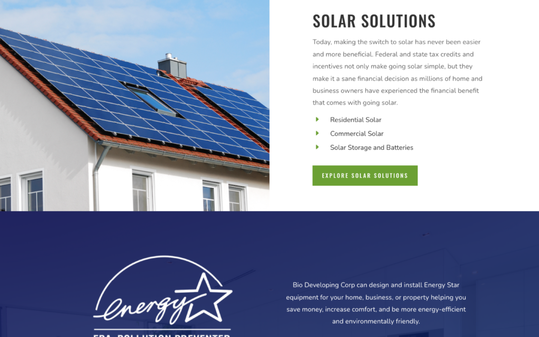 Green Energy Website