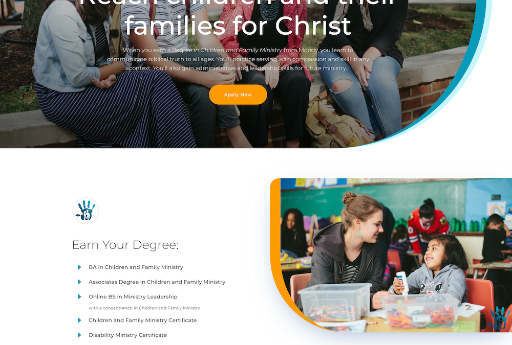 Christian College Website