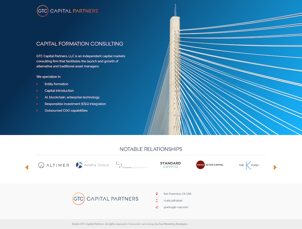 capital formation web design