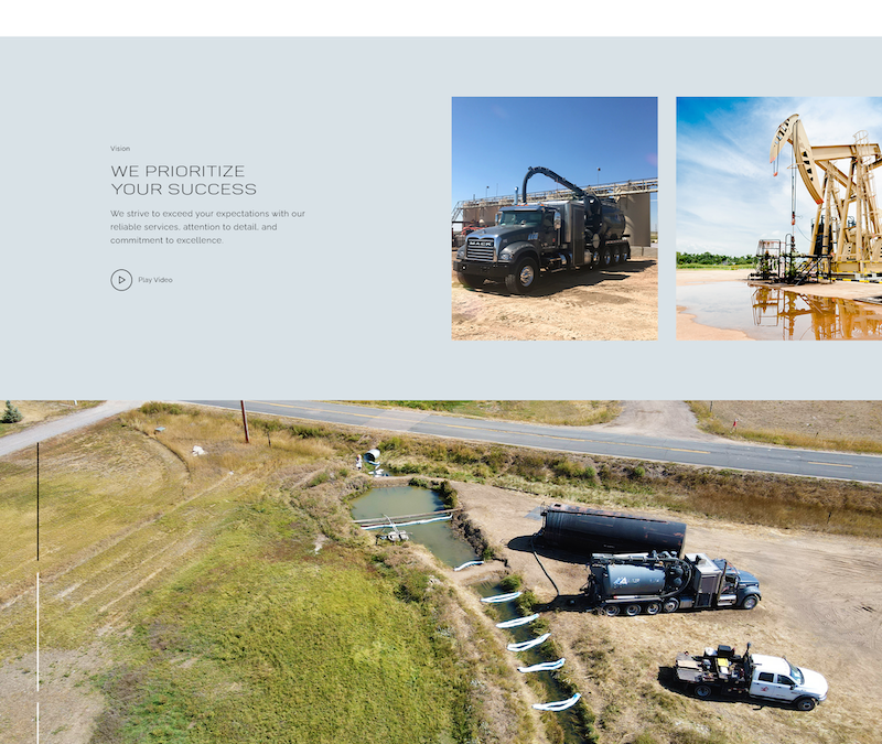 Oil Field Services Website