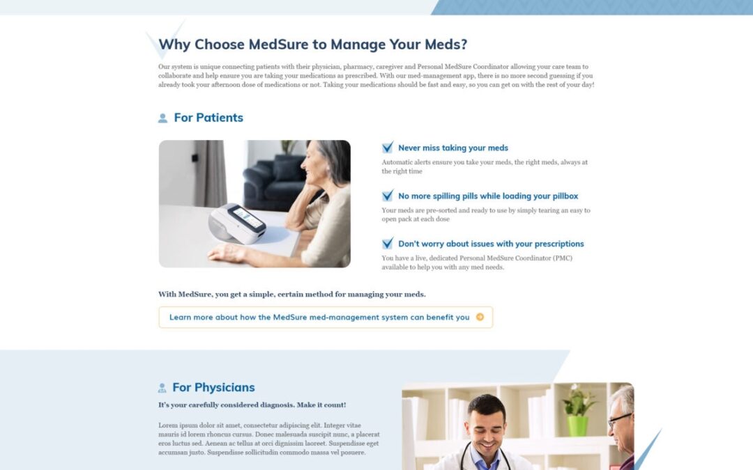 Medical Application Website