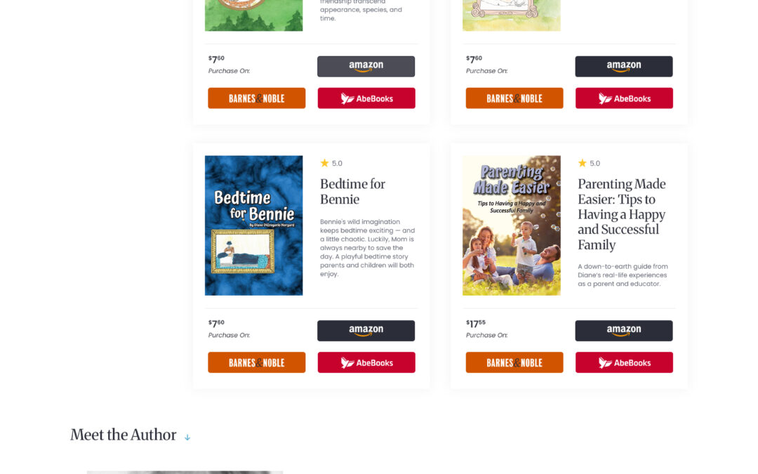 Children’s Book Author Website