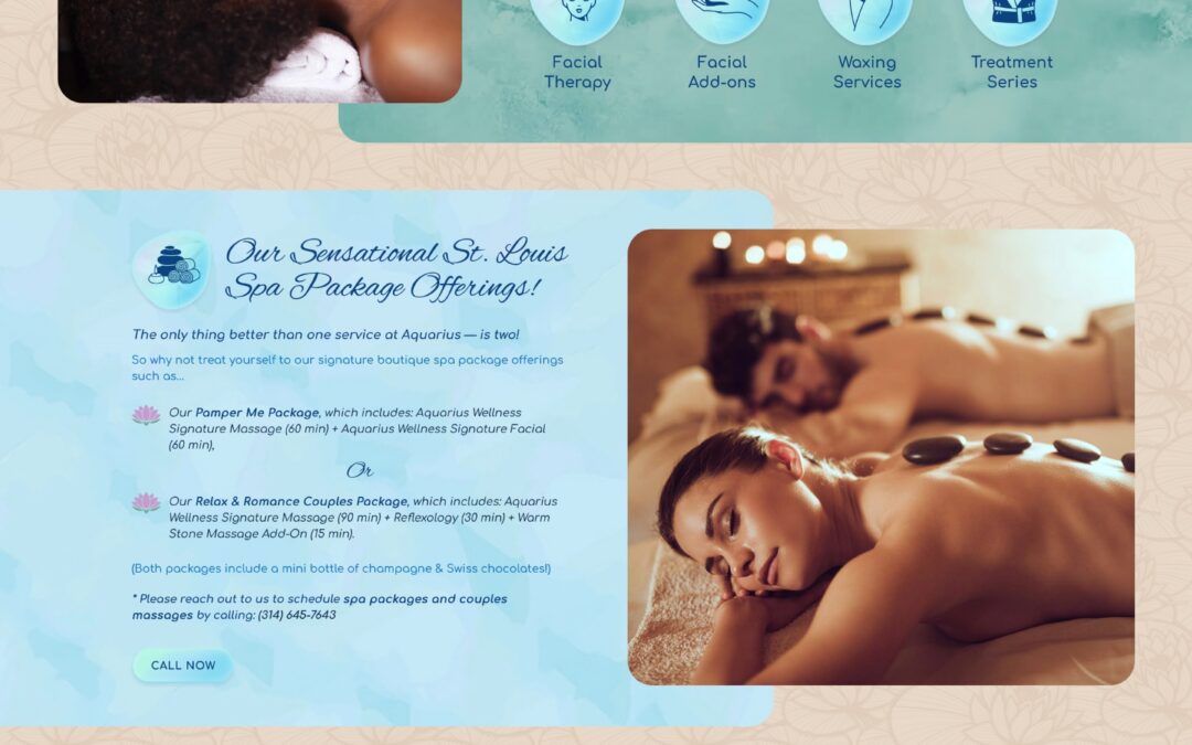 Wellness Spa website