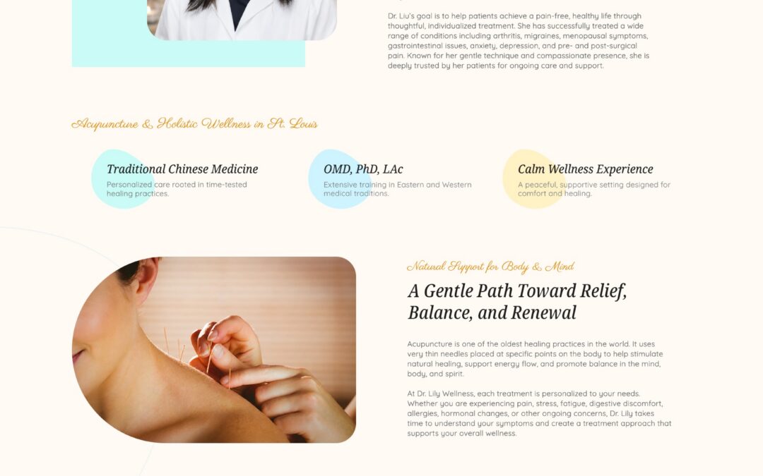 Acupuncturist website